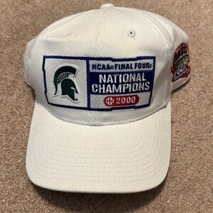 Vintage Michigan State NCAA final four national champions SnapBack hat